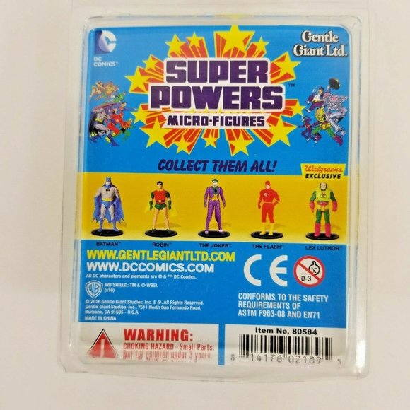 DC Comics Lex Luthor Super Powers Micro Figures 2" Walgreens Exclusive Gentle - Picture 2 of 12